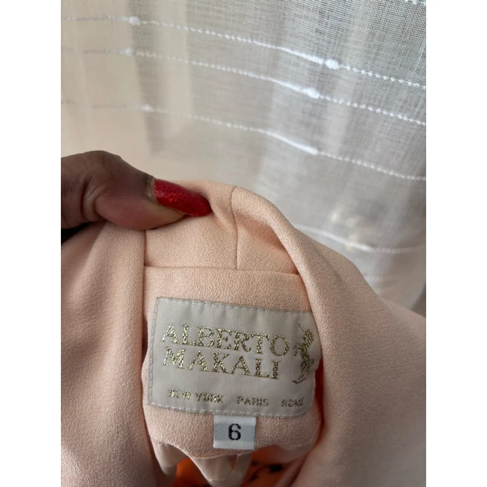 Women's Alberto Makali Peach Pant Suit Size 6